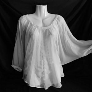 Lauren Conrad shear top- worn once